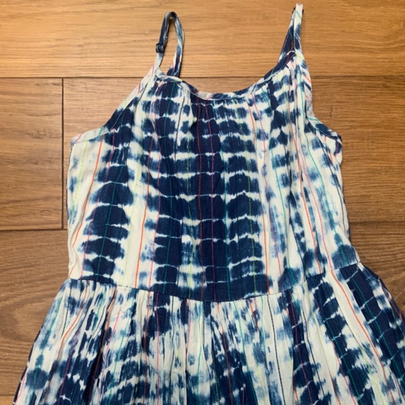 Cat & Jack Tie Dye Dress with Stripes Size XL (14/16) - Picture 2 of 7